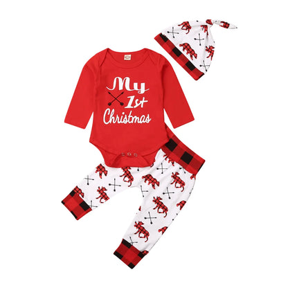 Infant Christmas Outfit For Newborns