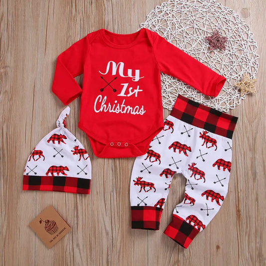 Infant Christmas Outfit For Newborns