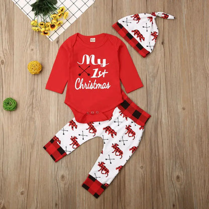 Infant Christmas Outfit For Newborns