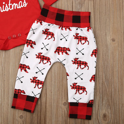 Infant Christmas Outfit For Newborns