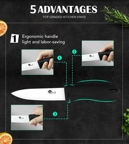 High-Quality Ceramic Knife Set