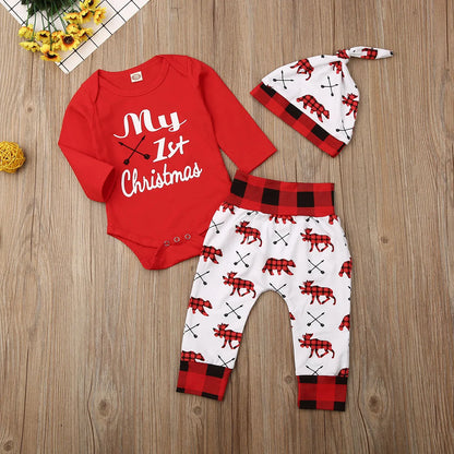 Infant Christmas Outfit For Newborns