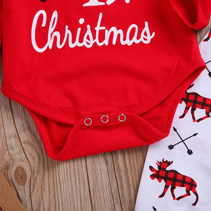 Infant Christmas Outfit For Newborns