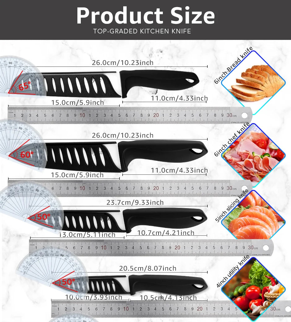 High-Quality Ceramic Knife Set