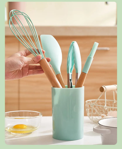 Silicone Cooking Utensils Set