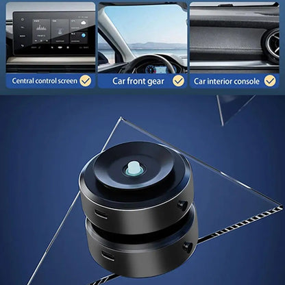 Magnetic Car Phone Mount – Universal Vacuum Adsorption