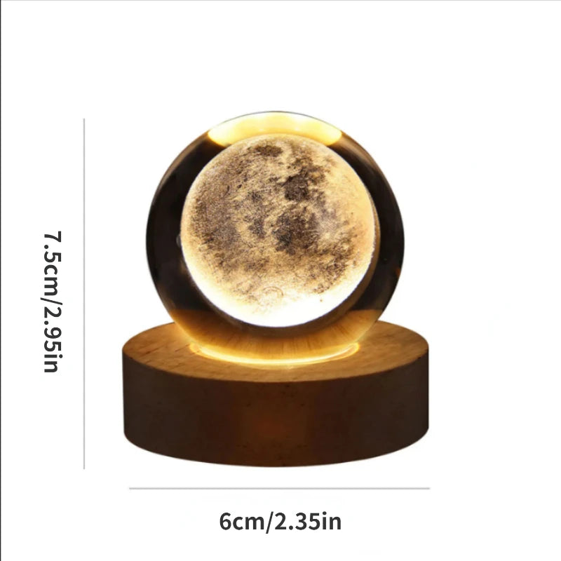 Galaxy Crystal Ball Night Light