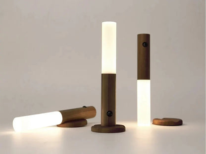 Sensor LED Light – Wood Wall Lamp