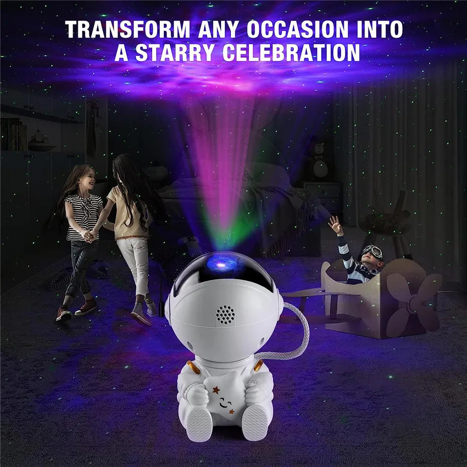 Astronaut Galaxy Star Projector