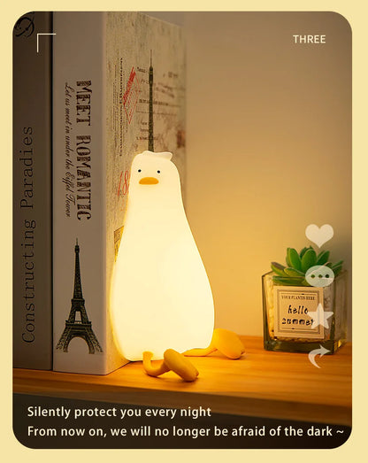 Rechargeable Duck LED Night Light