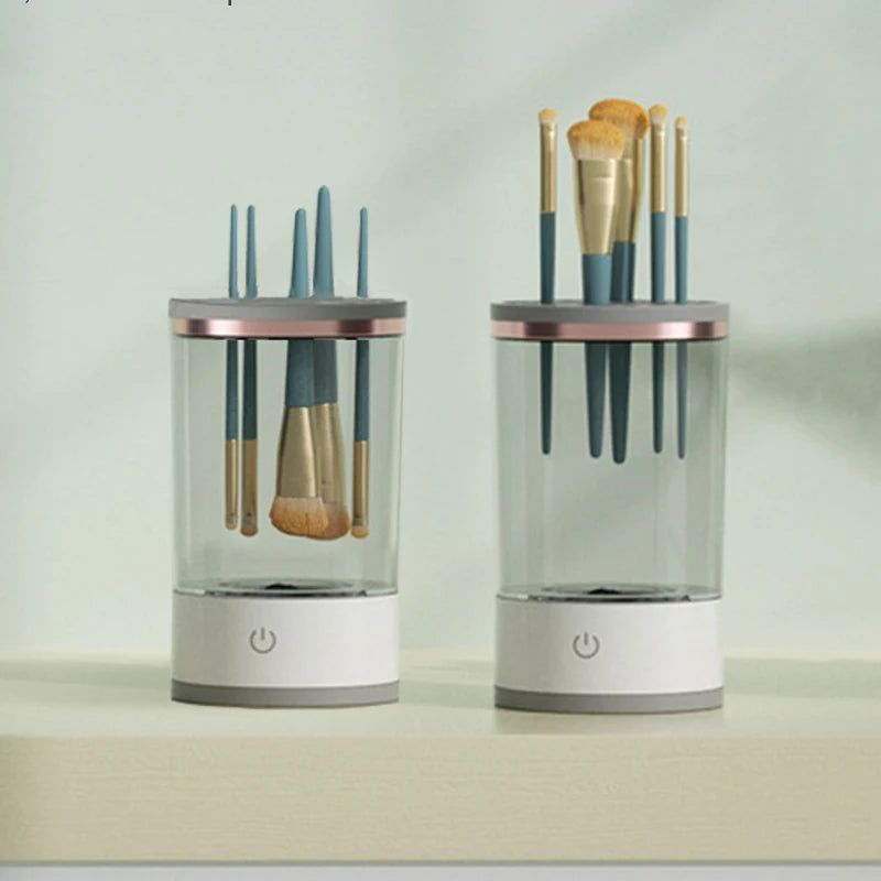 Brush Cleaner & Holder