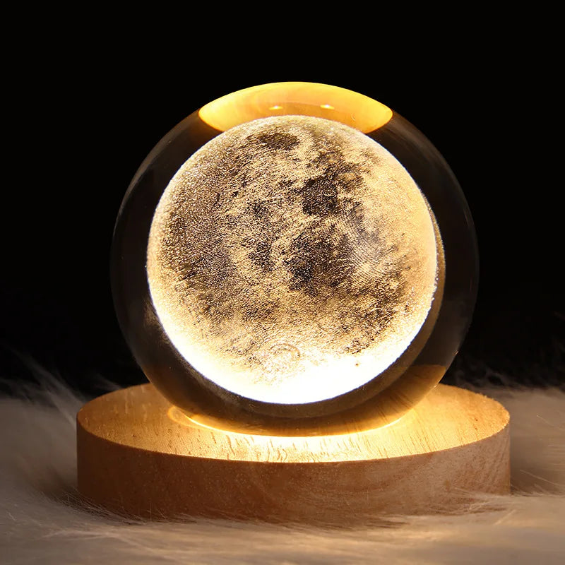 Galaxy Crystal Ball Night Light