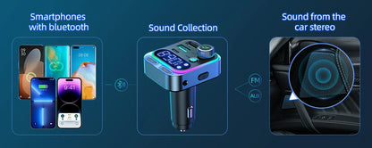 Bluetooth FM Transmitter for Car