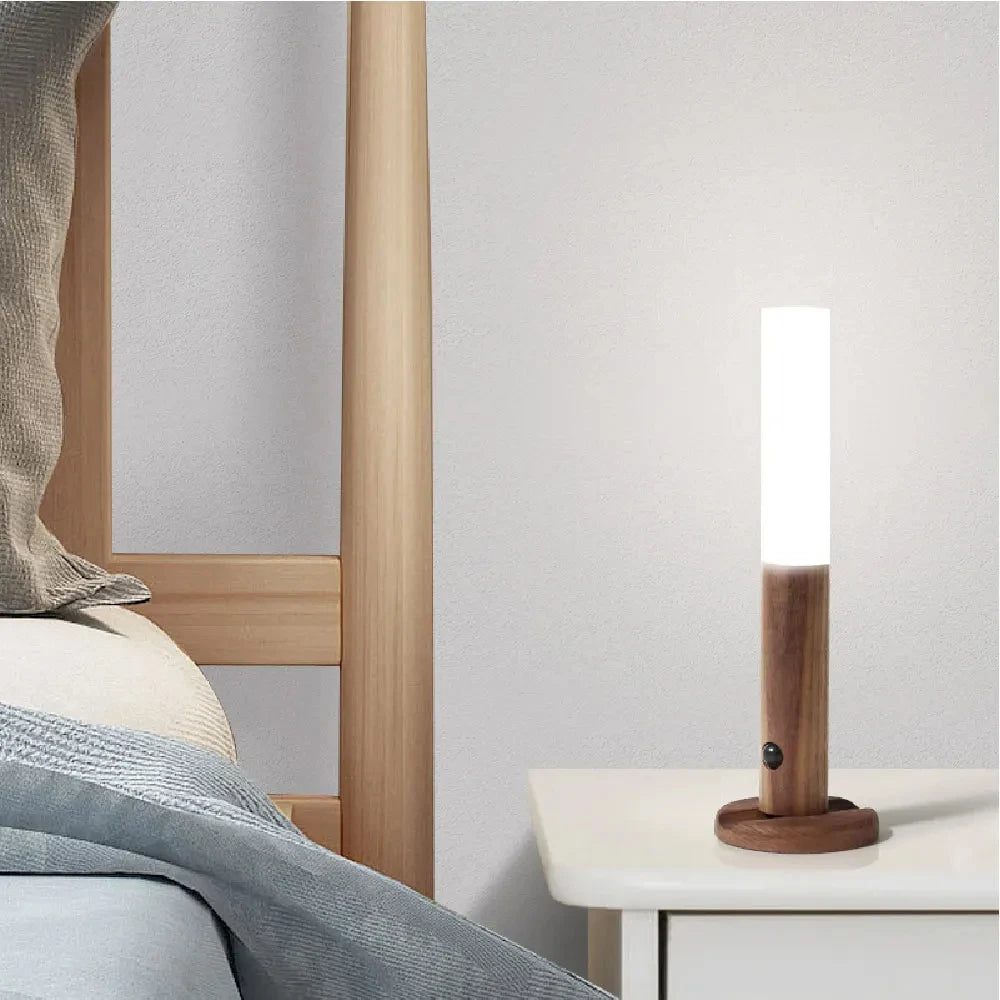 Sensor LED Light – Wood Wall Lamp