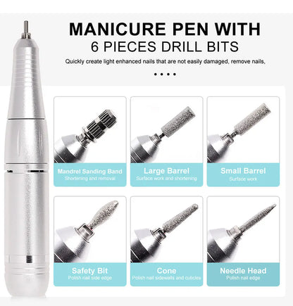 Rechargeable Electric Nail Drill