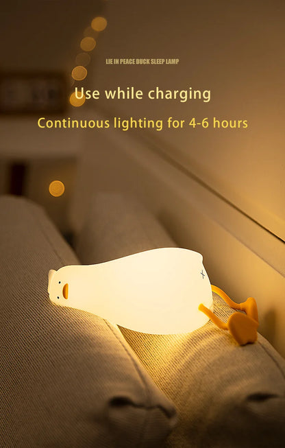 Rechargeable Duck LED Night Light