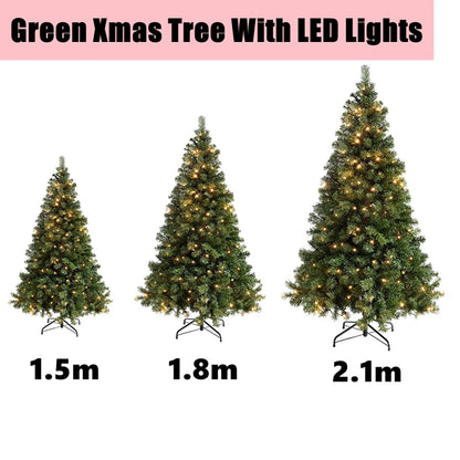 Large Green PVC Christmas Tree