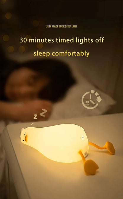 Rechargeable Duck LED Night Light