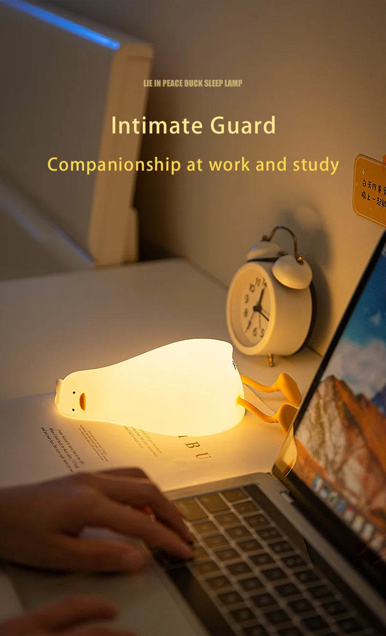 Rechargeable Duck LED Night Light