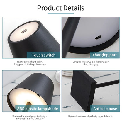 Rechargeable LED Desk Lamp