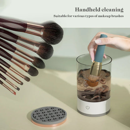 Brush Cleaner & Holder