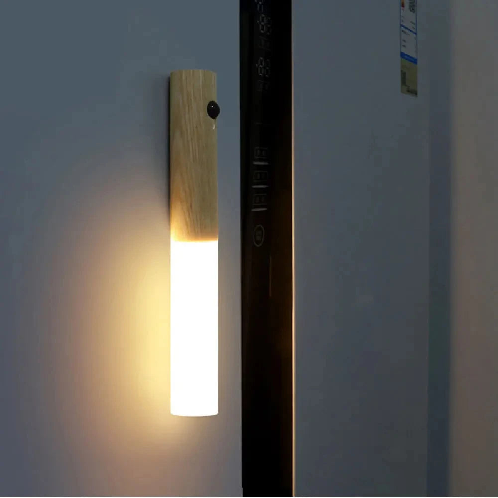 Sensor LED Light – Wood Wall Lamp