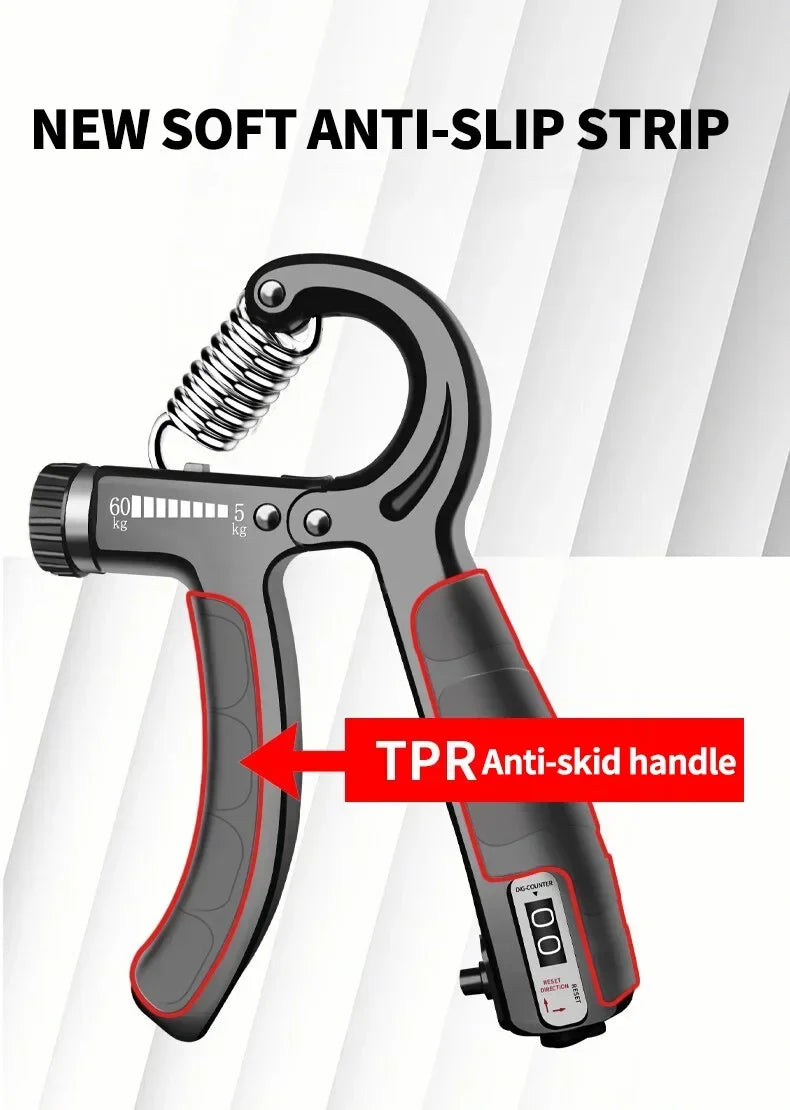 Adjustable R-Type Hand Grip Strengthener Kit